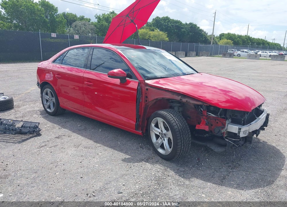 2017 AUDI A3 2.0T PREMIUM VIN: WAUAUGFF8H1037538