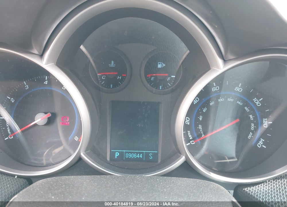 2011 CHEVROLET CRUZE 1LT VIN: 1G1PF5S92B7276334