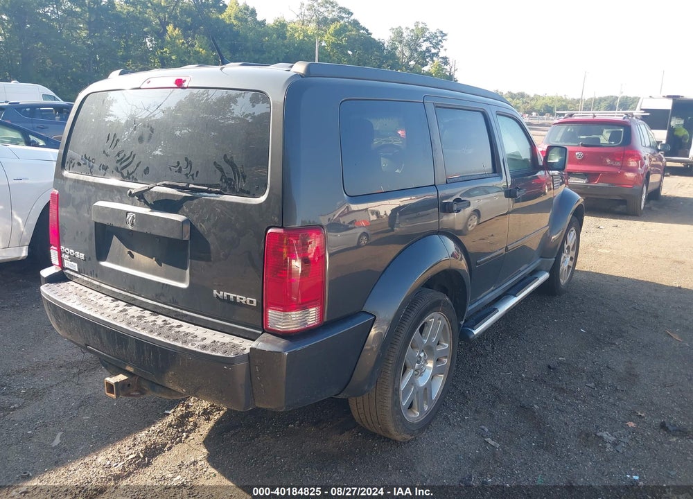 2011 DODGE NITRO HEAT VIN: 1D4PT4GX4BW500598