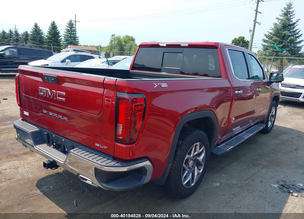 2024 GMC SIERRA 1500 4WD SHORT BOX SLT VIN: 3GTUUDE81RG191156
