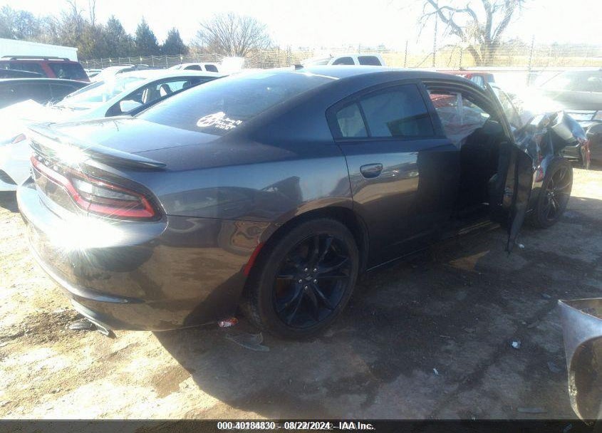 2018 DODGE CHARGER SXT RWD VIN: 2C3CDXBG9JH188006