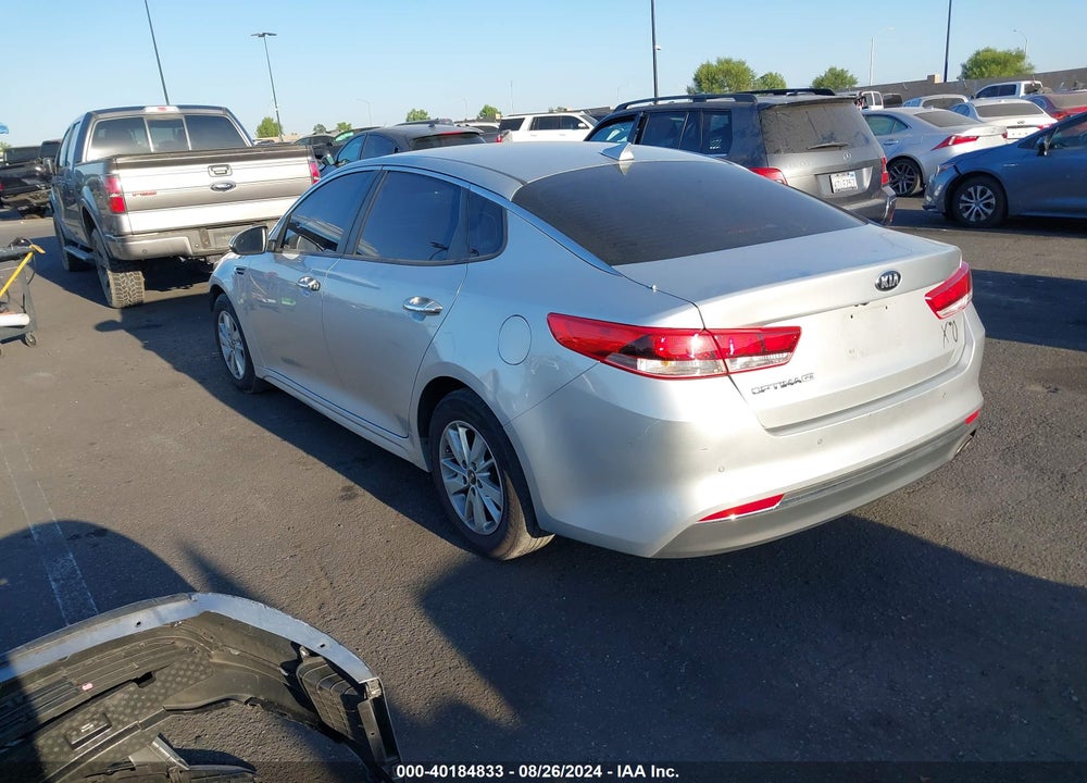2018 KIA OPTIMA LX VIN: 5XXGT4L36JG235649