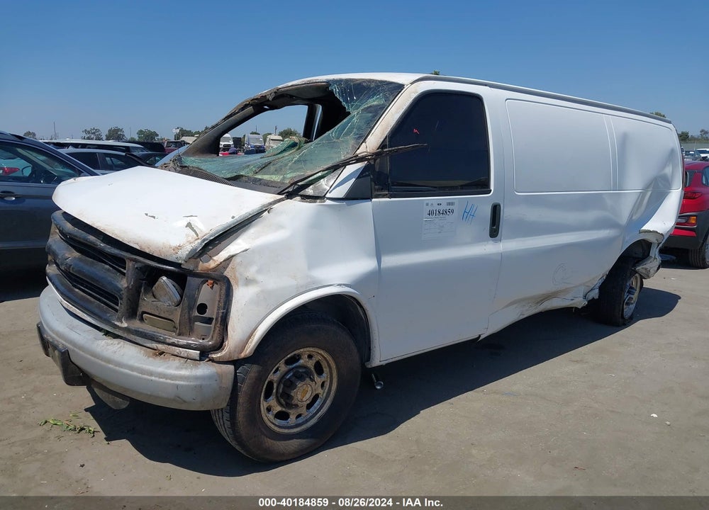 2002 CHEVROLET EXPRESS VIN: 1GCGG25R921179083