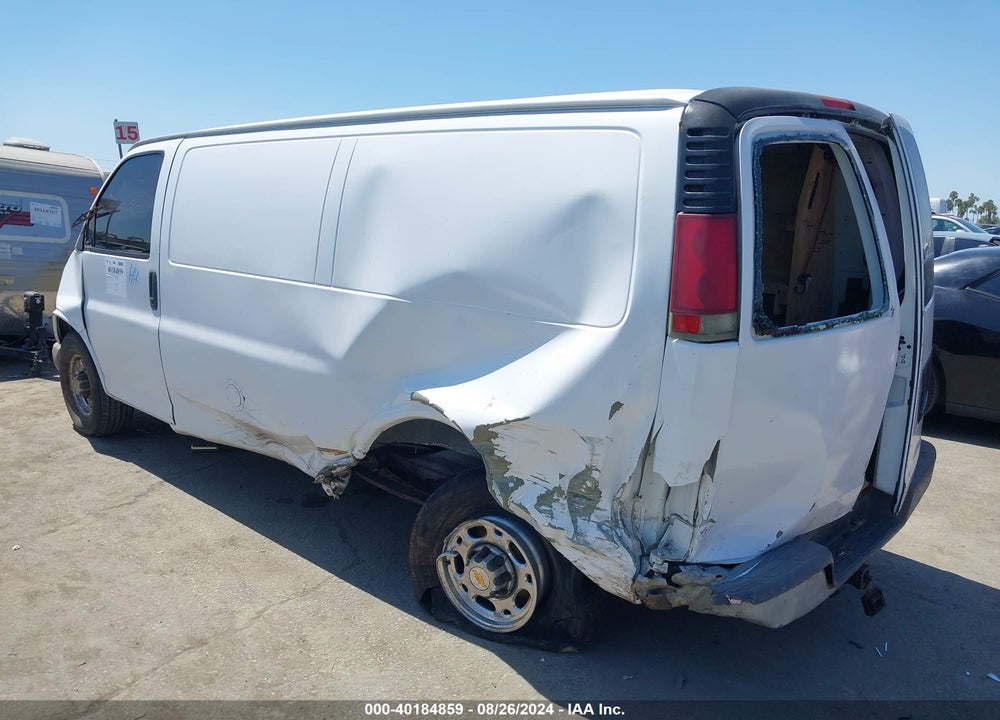 2002 CHEVROLET EXPRESS VIN: 1GCGG25R921179083