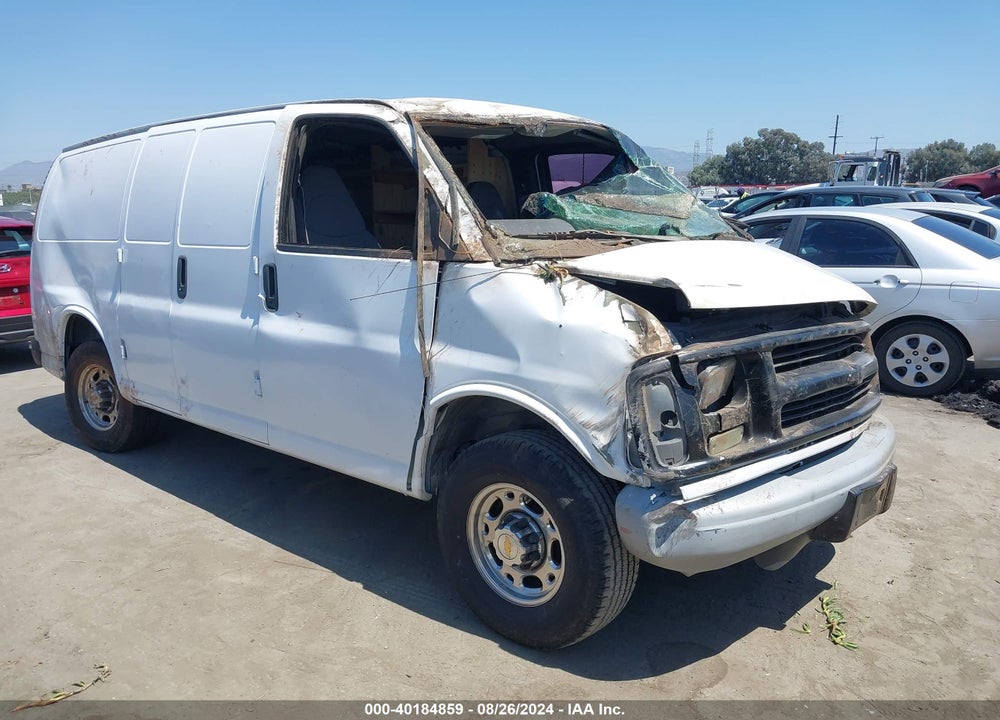 2002 CHEVROLET EXPRESS VIN: 1GCGG25R921179083