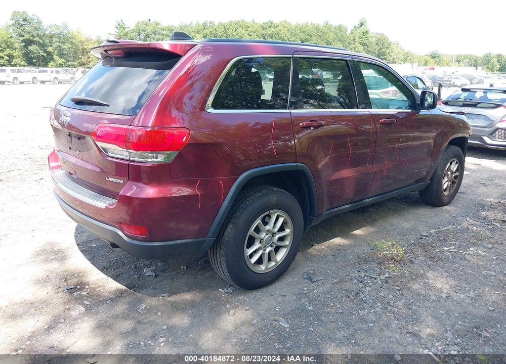 2018 JEEP GRAND CHEROKEE LAREDO 4X4 VIN: 1C4RJFAG4JC165293