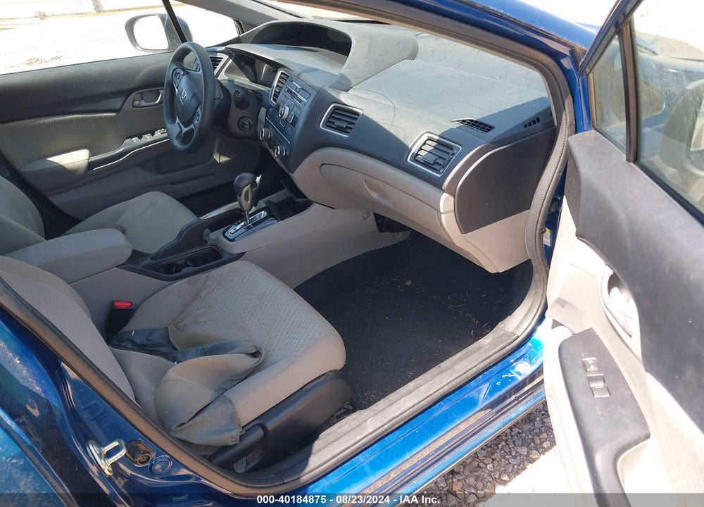 2014 HONDA CIVIC LX VIN: 19XFB2F54EE065578