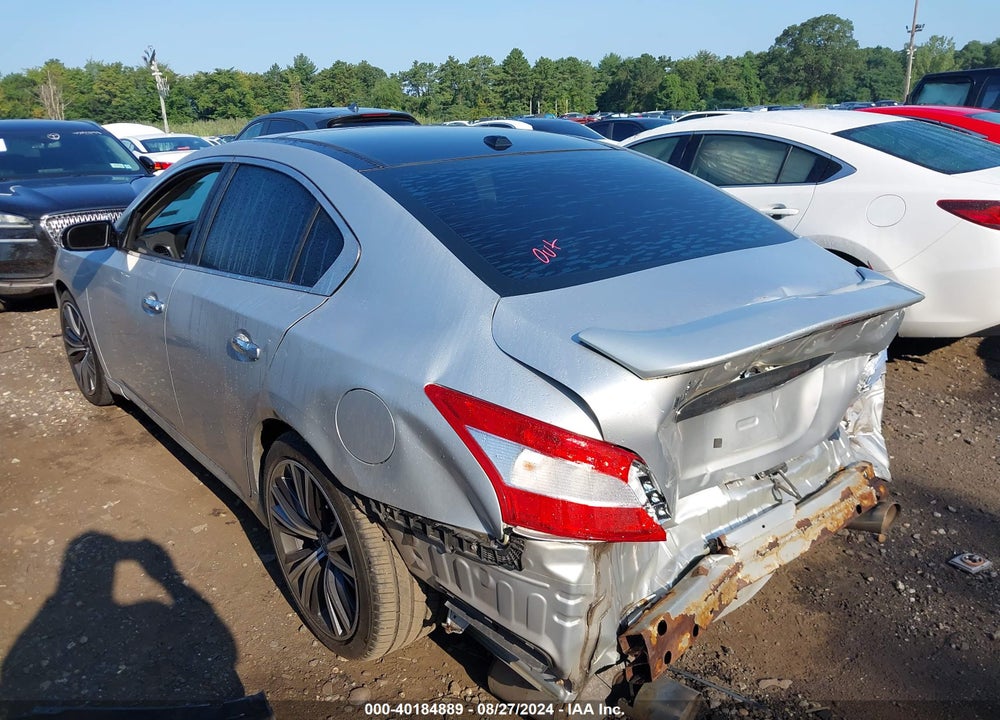 2009 NISSAN MAXIMA 3.5 S/3.5 SV VIN: 1N4AA51E29C860122