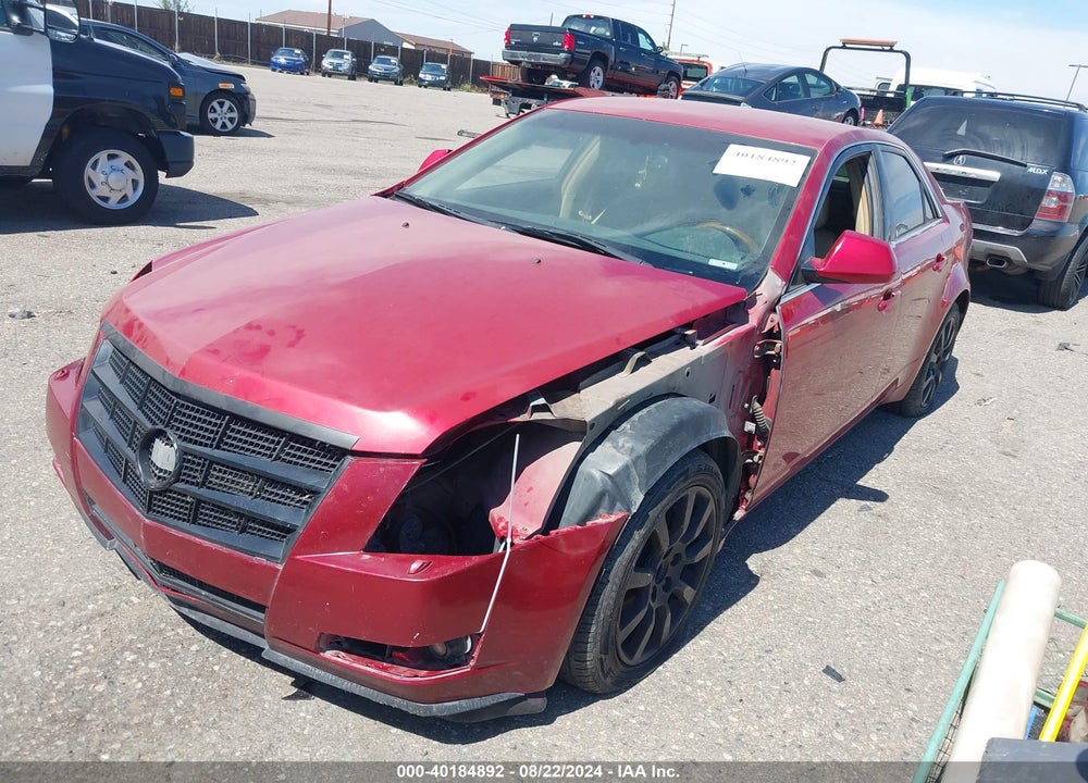 2008 CADILLAC CTS STANDARD VIN: 1G6DP57V280163758
