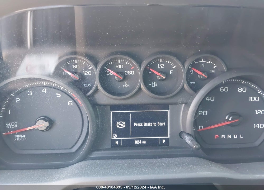 2024 CHEVROLET SILVERADO 1500 4WD STANDARD BED WT VIN: 3GCPDAEKXRG272633