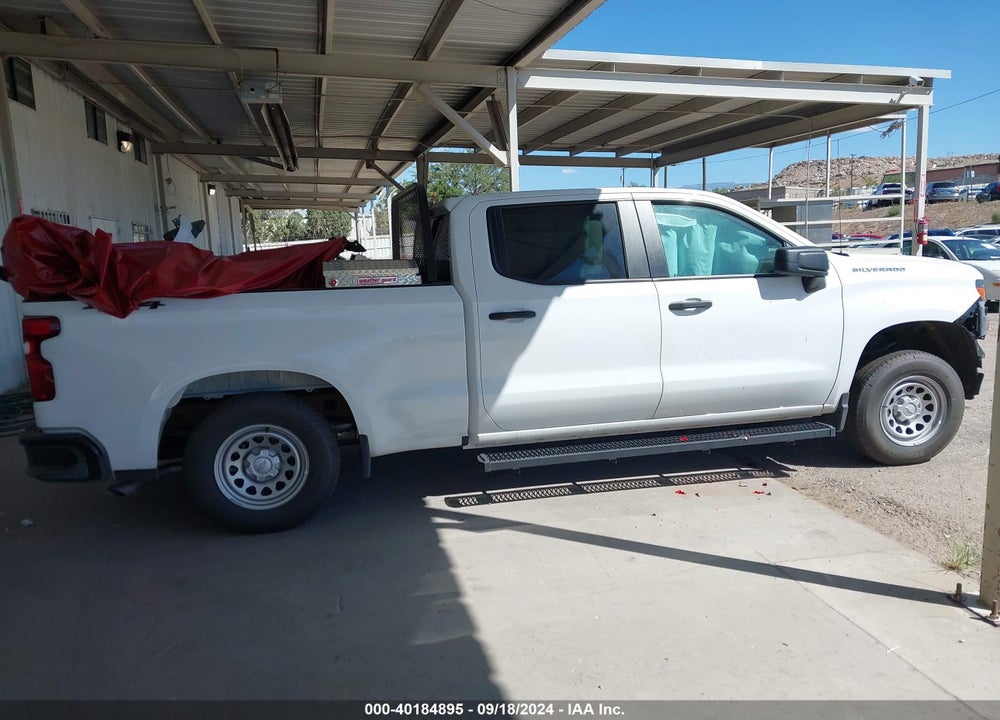 2024 CHEVROLET SILVERADO 1500 4WD STANDARD BED WT VIN: 3GCPDAEKXRG272633