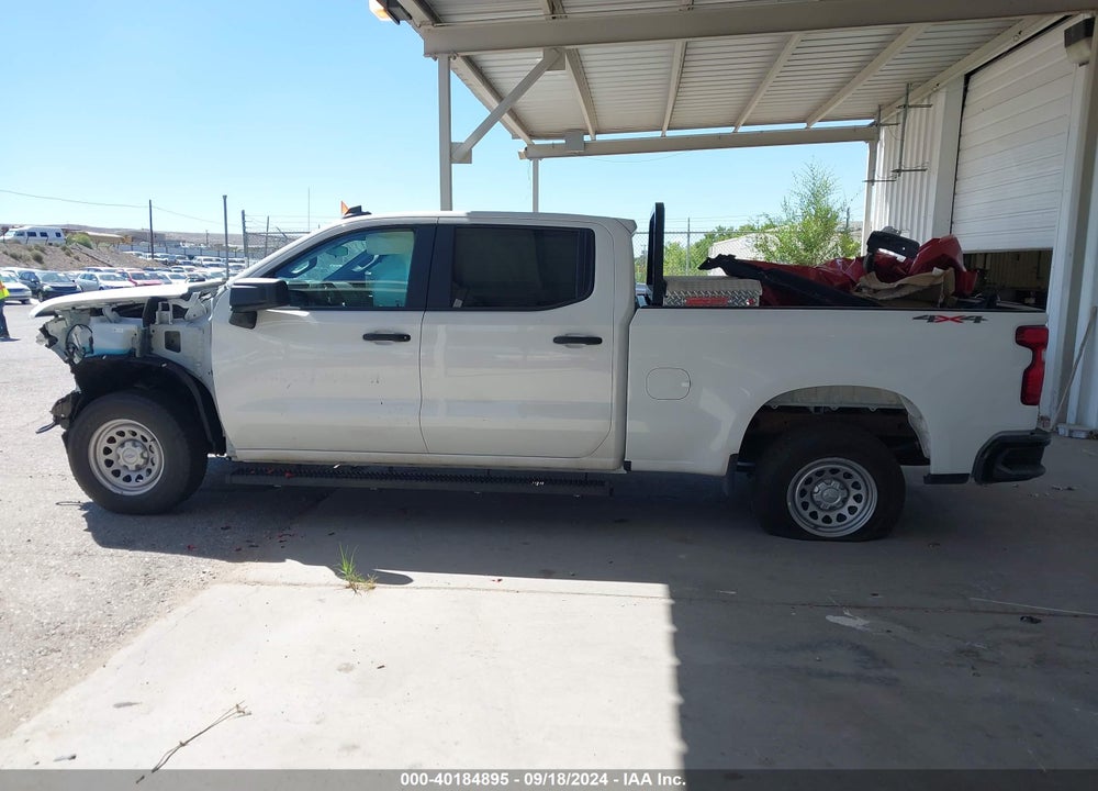 2024 CHEVROLET SILVERADO 1500 4WD STANDARD BED WT VIN: 3GCPDAEKXRG272633