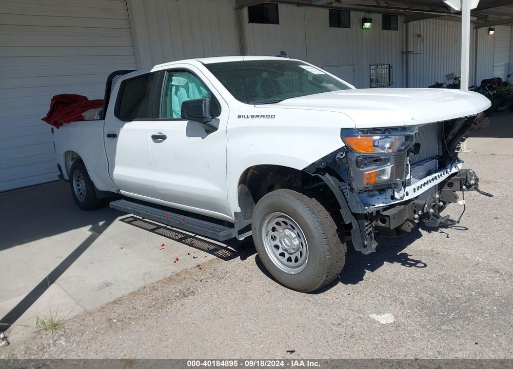 2024 CHEVROLET SILVERADO 1500 4WD STANDARD BED WT VIN: 3GCPDAEKXRG272633