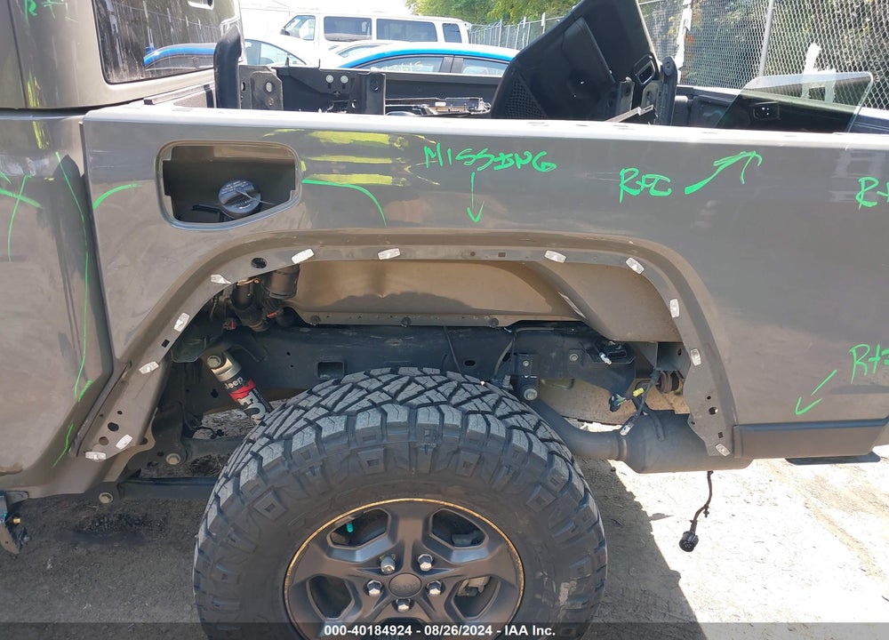 2020 JEEP GLADIATOR RUBICON 4X4 VIN: 1C6JJTBG0LL216809