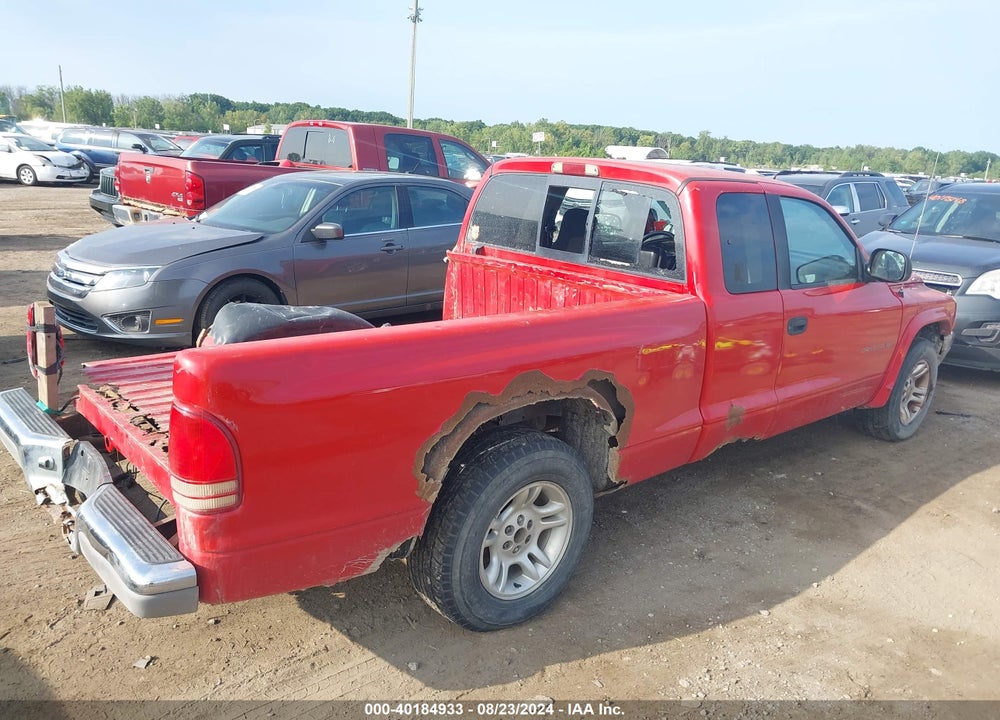 2002 DODGE DAKOTA SLT VIN: 1B7GL42N42S505424