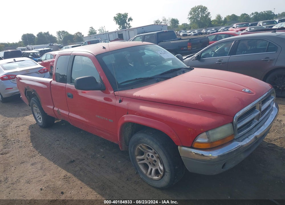 2002 DODGE DAKOTA SLT VIN: 1B7GL42N42S505424