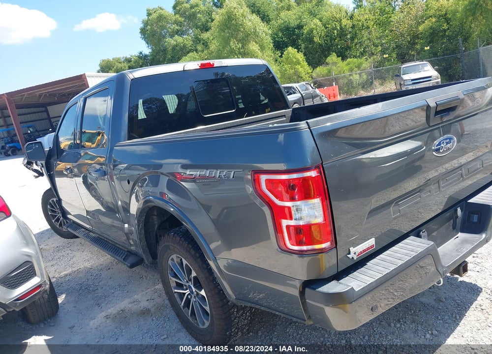 2018 FORD F-150 XLT VIN: 1FTEW1C54JFD38680