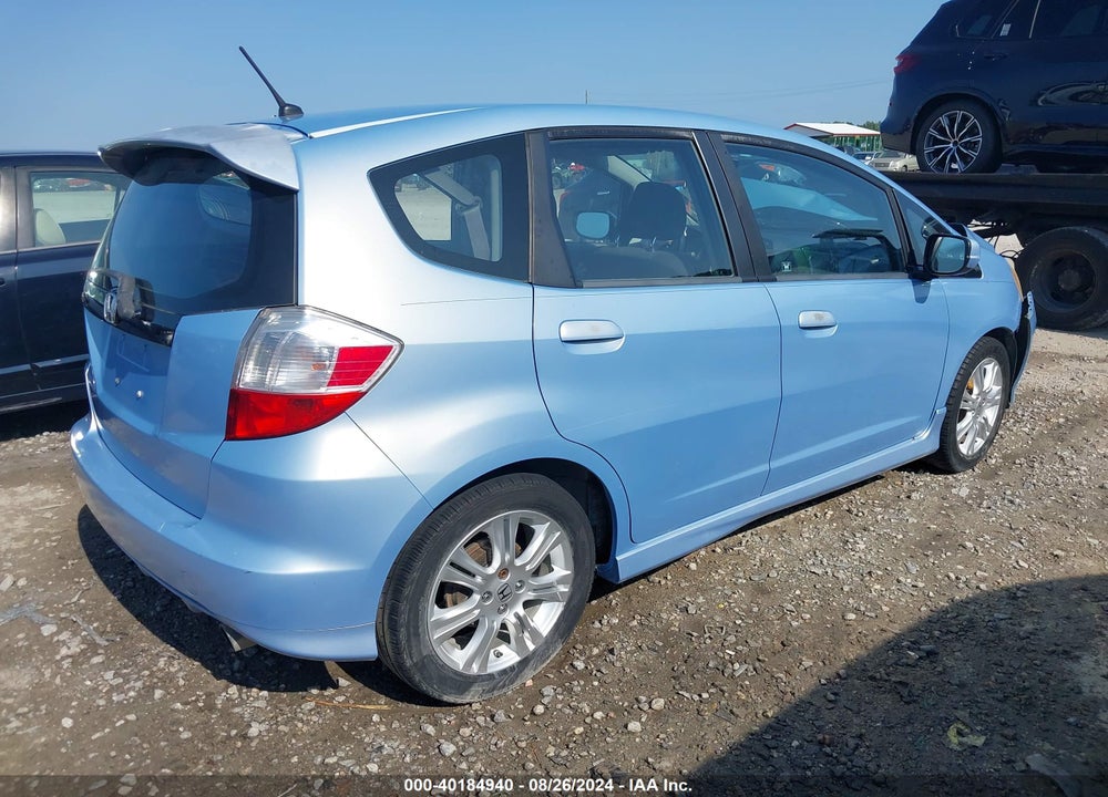 2010 HONDA FIT SPORT VIN: JHMGE8H46AC025456