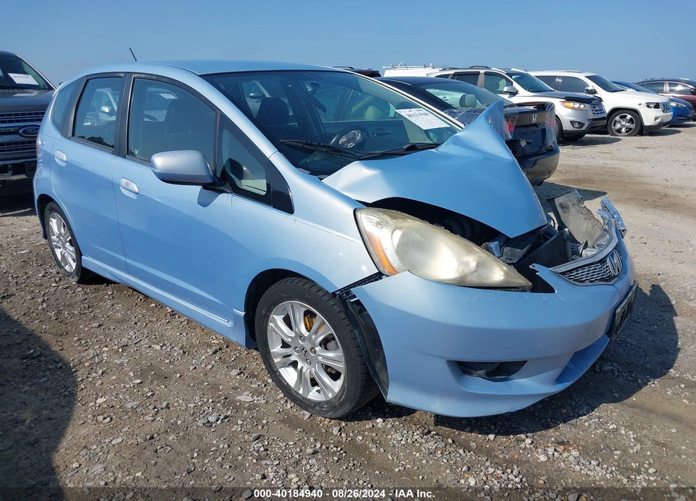 2010 HONDA FIT SPORT VIN: JHMGE8H46AC025456