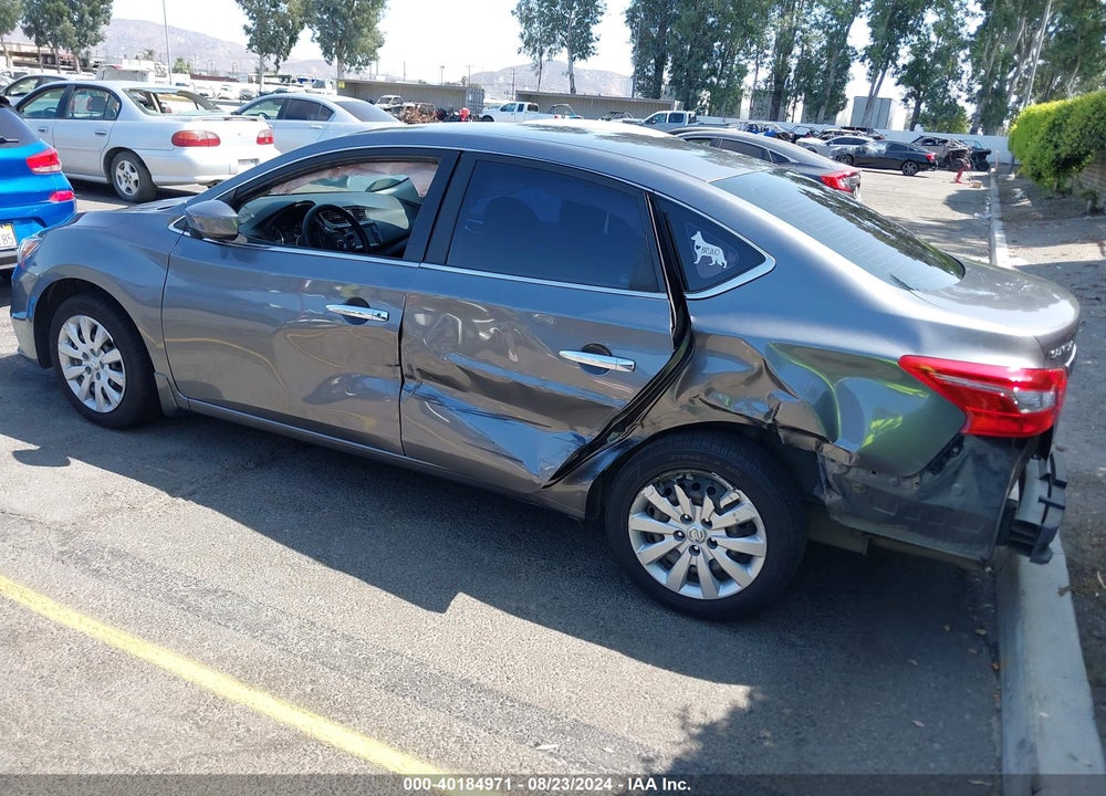 2019 NISSAN SENTRA S VIN: 3N1AB7AP8KY427408
