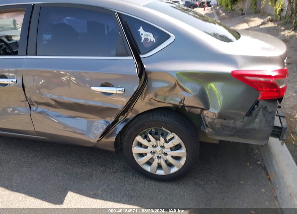 2019 NISSAN SENTRA S VIN: 3N1AB7AP8KY427408