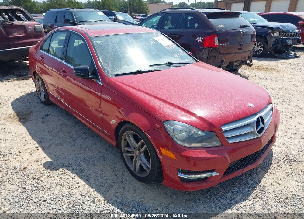 2013 MERCEDES-BENZ C 300 LUXURY 4MATIC/SPORT 4MATIC VIN: WDDGF8AB1DR262645