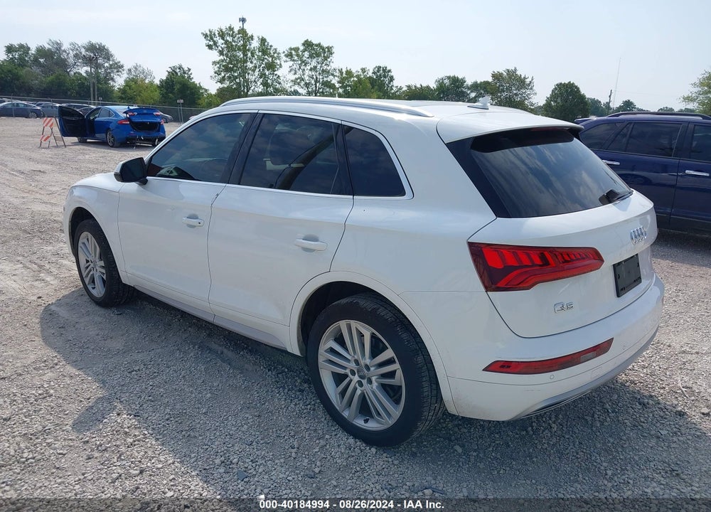 2018 AUDI Q5 2.0T PREMIUM/2.0T TECH PREMIUM VIN: WA1BNAFYXJ2150761