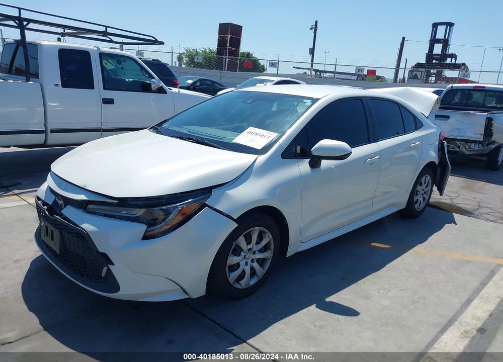 2020 TOYOTA COROLLA LE VIN: JTDEPRAE1LJ102051