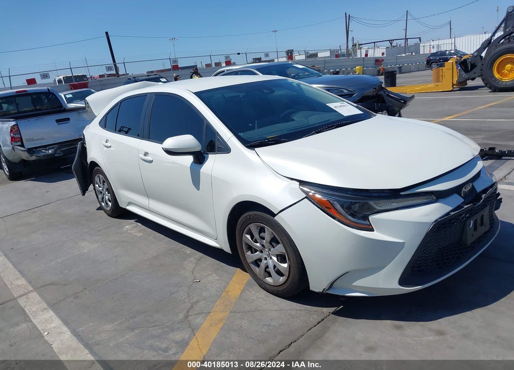 2020 TOYOTA COROLLA LE VIN: JTDEPRAE1LJ102051