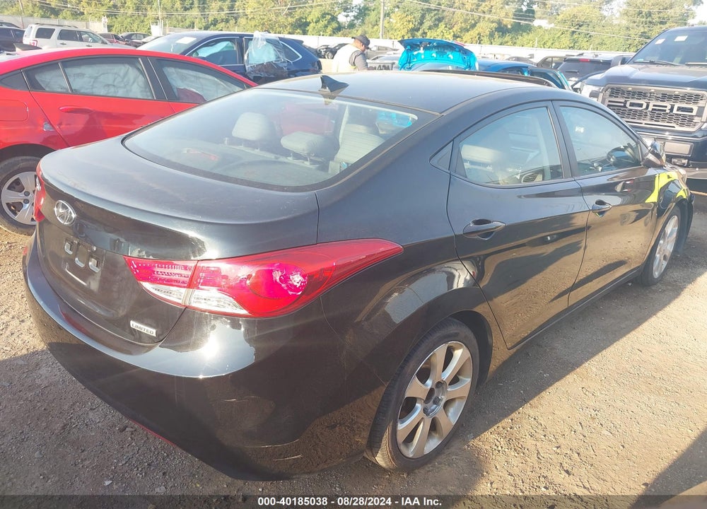 2013 HYUNDAI ELANTRA LIMITED VIN: 5NPDH4AE6DH146908