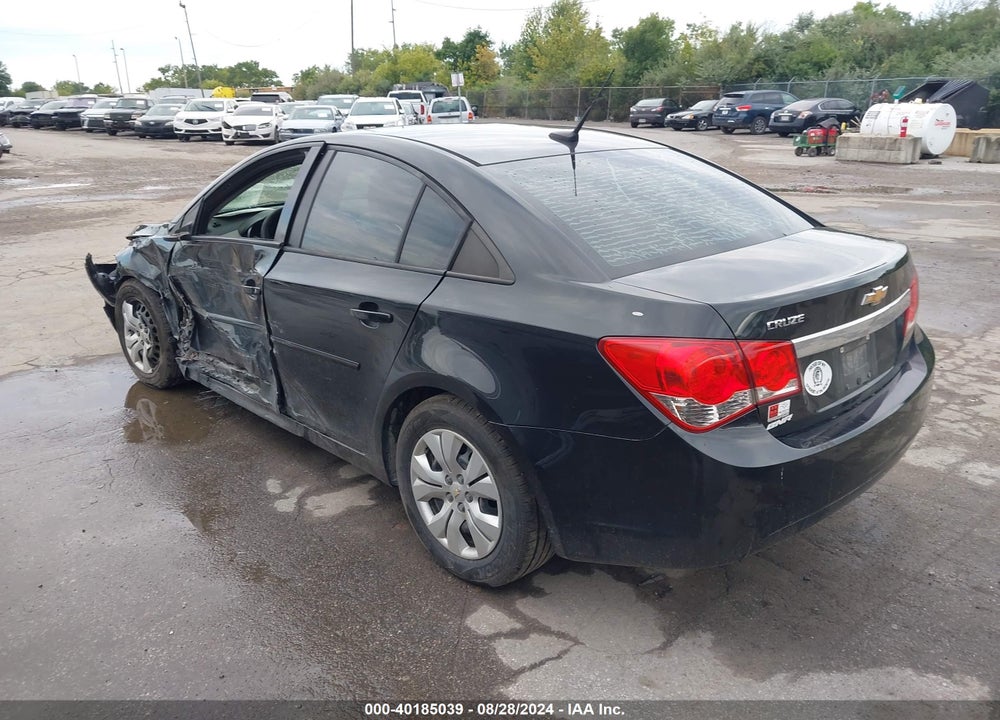 2014 CHEVROLET CRUZE LS MANUAL VIN: 1G1PB5SH1E7191301