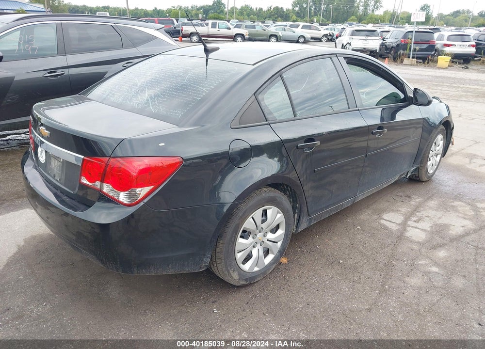2014 CHEVROLET CRUZE LS MANUAL VIN: 1G1PB5SH1E7191301