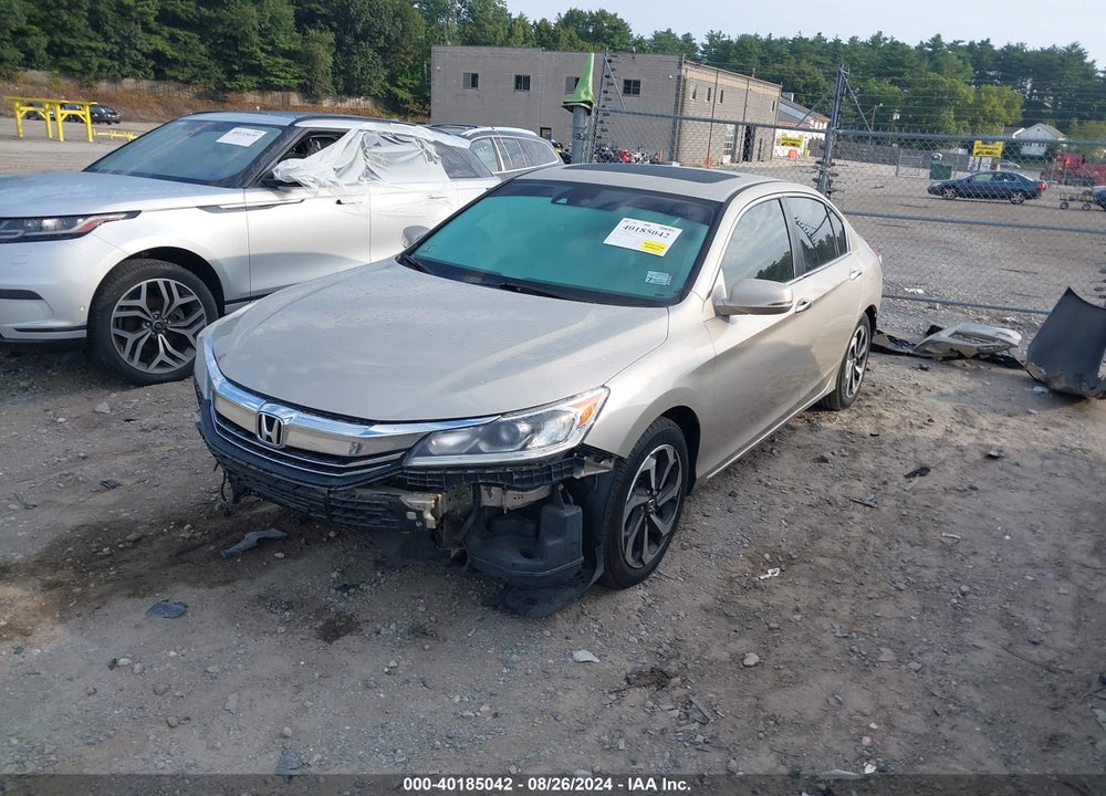2016 HONDA ACCORD EX-L VIN: 1HGCR2F94GA085838