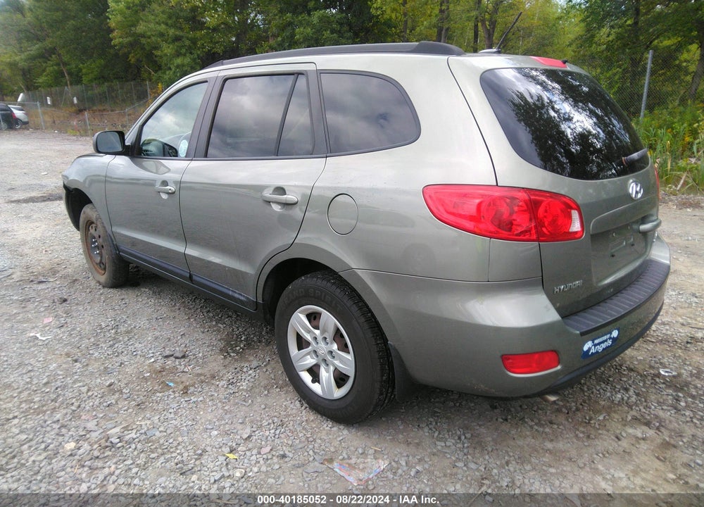 2009 HYUNDAI SANTA FE GLS VIN: 5NMSG13D89H232092
