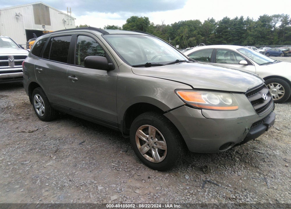 2009 HYUNDAI SANTA FE GLS VIN: 5NMSG13D89H232092