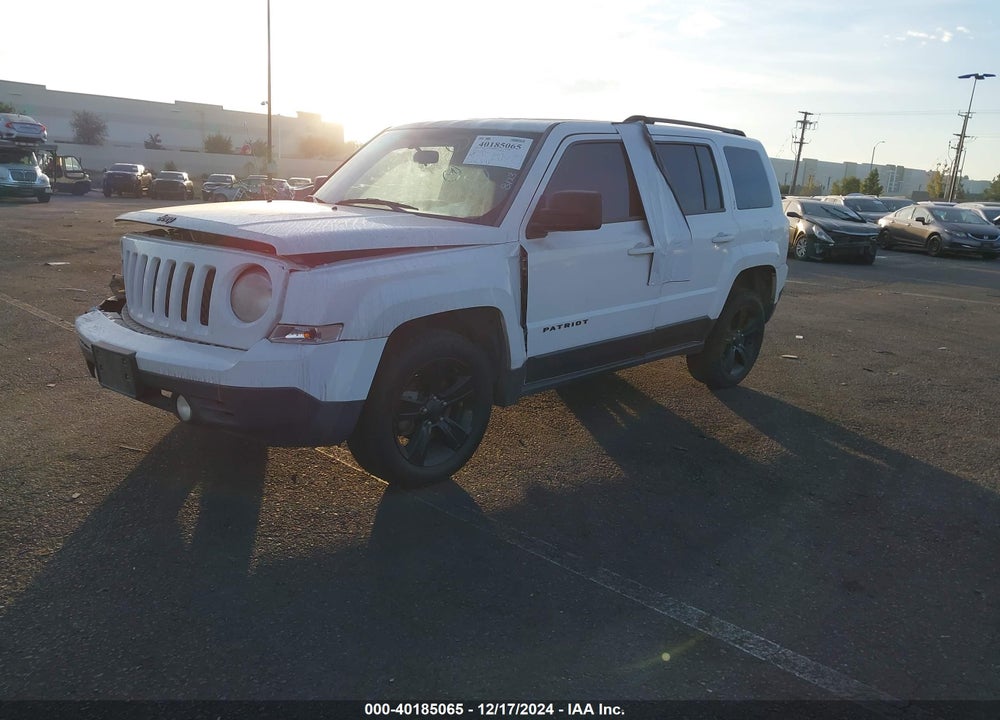 2014 JEEP PATRIOT ALTITUDE VIN: 1C4NJPBA9ED703937