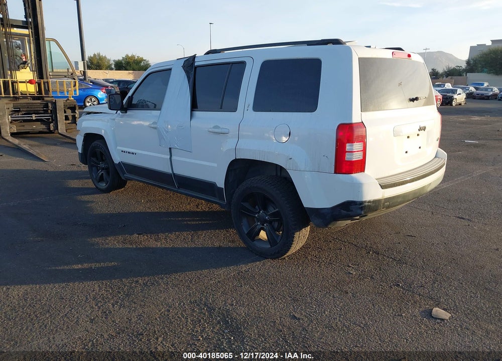 2014 JEEP PATRIOT ALTITUDE VIN: 1C4NJPBA9ED703937
