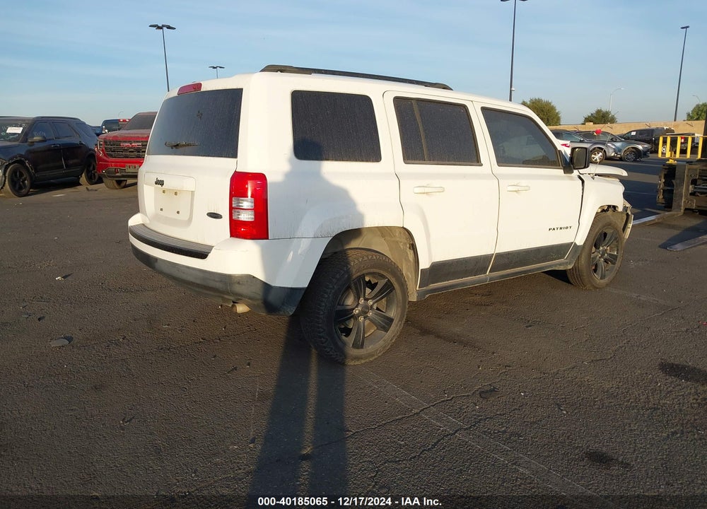 2014 JEEP PATRIOT ALTITUDE VIN: 1C4NJPBA9ED703937