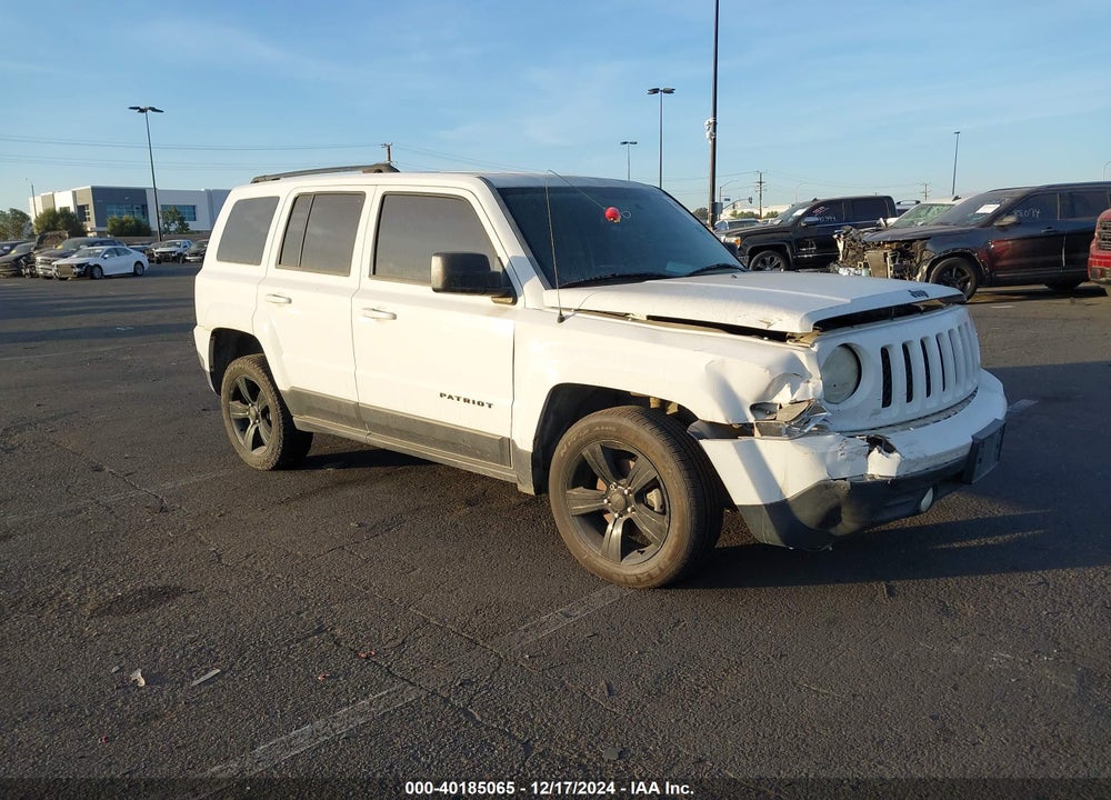 2014 JEEP PATRIOT ALTITUDE VIN: 1C4NJPBA9ED703937