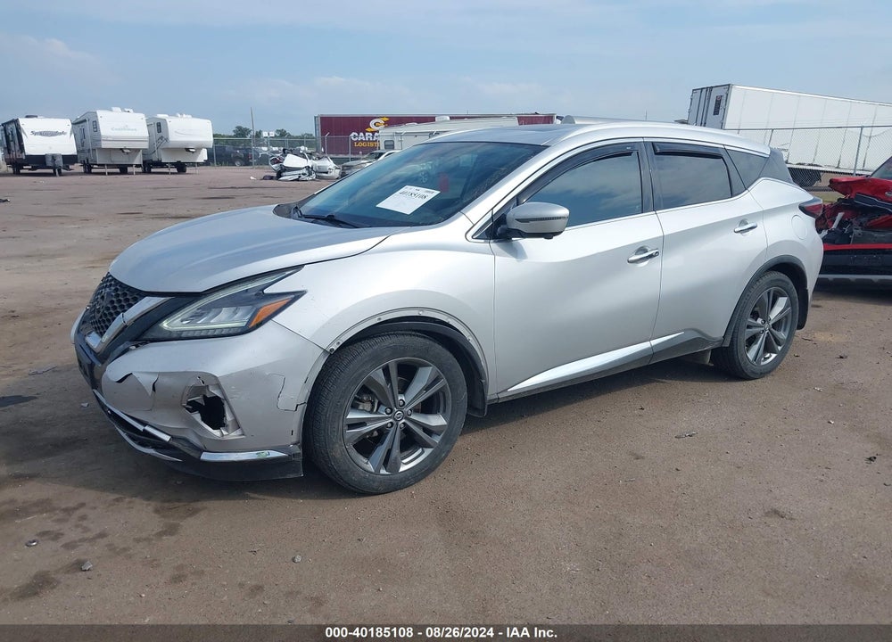 2020 NISSAN MURANO PLATINUM INTELLIGENT AWD VIN: 5N1AZ2DS9LN114325