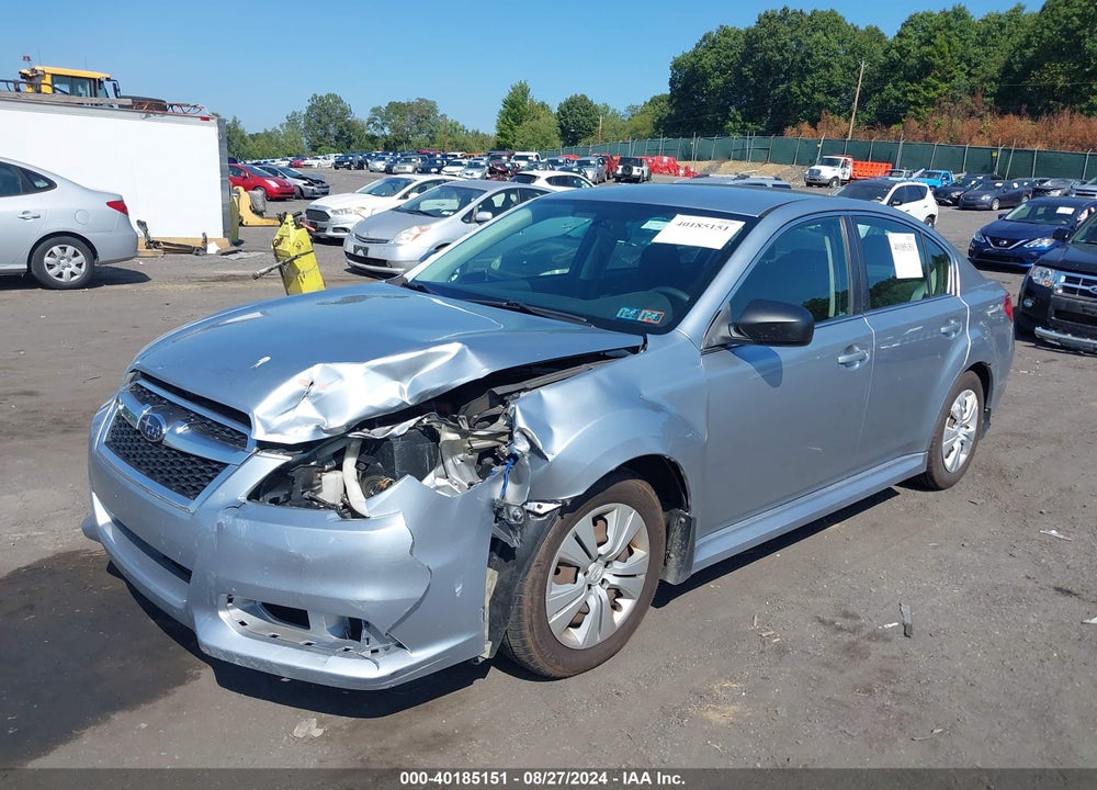 2013 SUBARU LEGACY 2.5I VIN: 4S3BMBA66D3007017