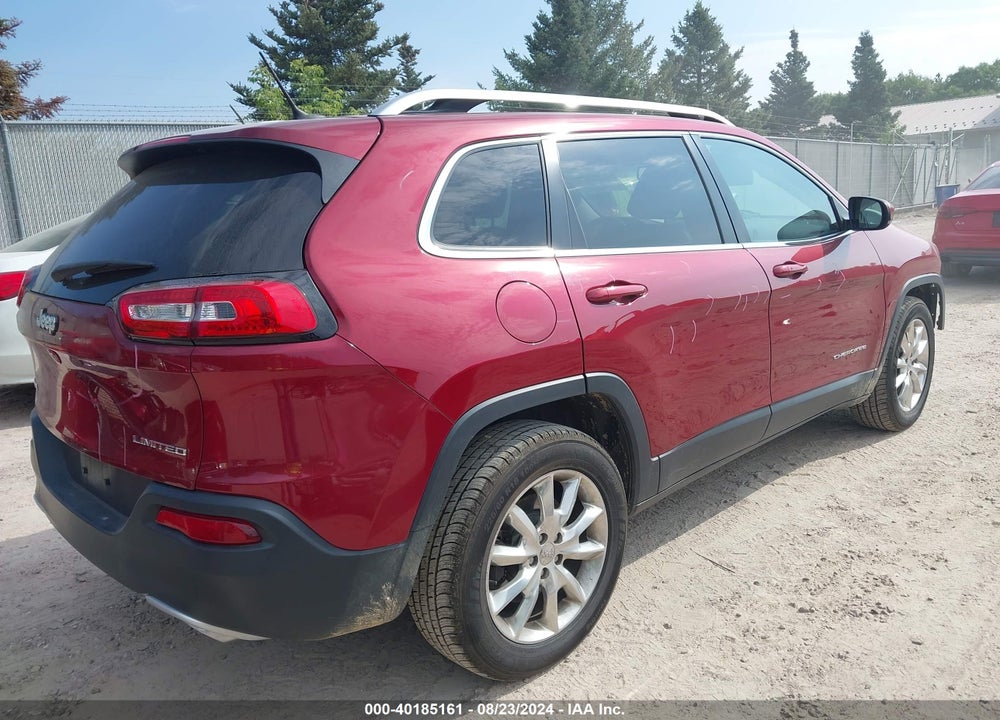 2015 JEEP CHEROKEE LIMITED VIN: 1C4PJMDS3FW630096