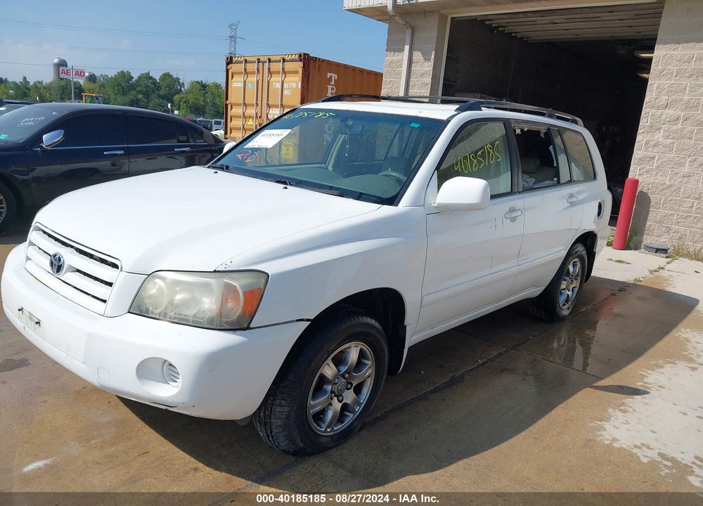 2005 TOYOTA HIGHLANDER V6 VIN: JTEEP21A150114998