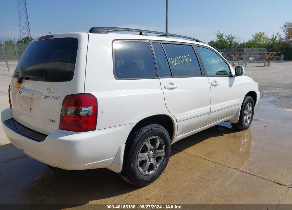 2005 TOYOTA HIGHLANDER V6 VIN: JTEEP21A150114998