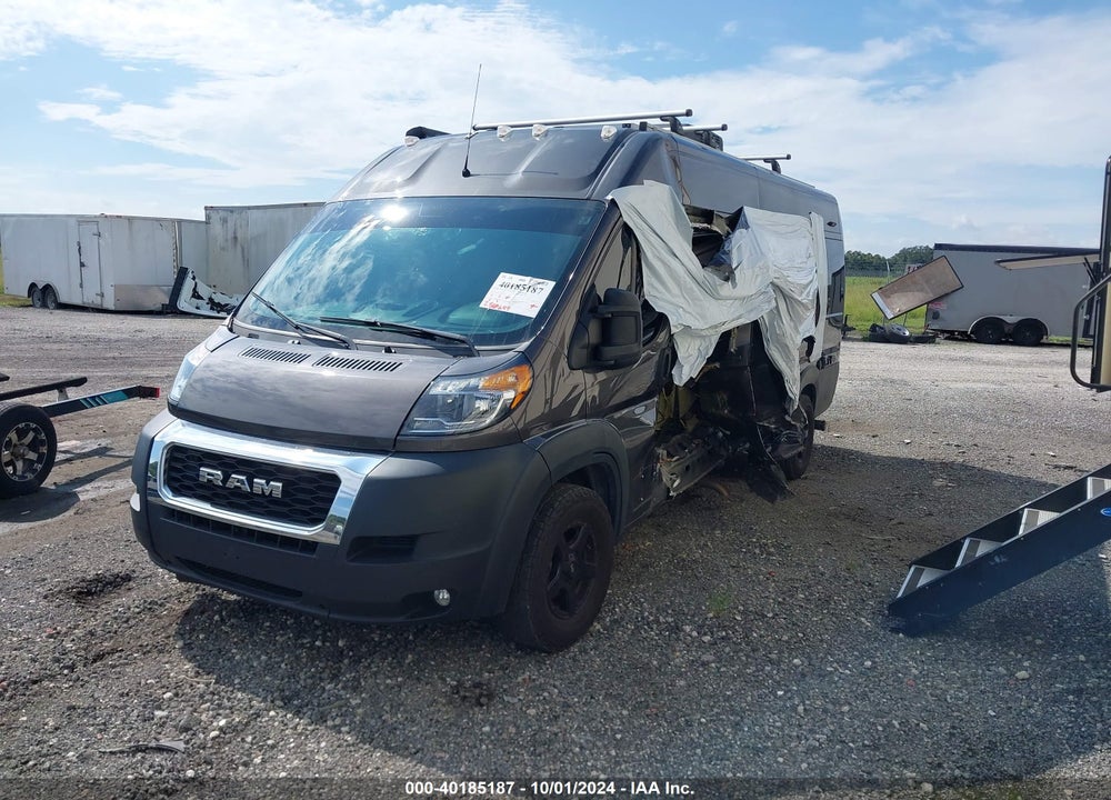 2021 RAM PROMASTER 3500 WINDOW VAN HIGH ROOF 159 WB EXT VIN: 3C6MRVUG8ME563913