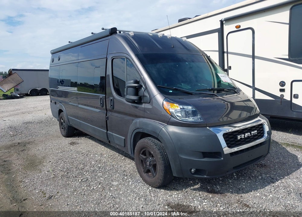 2021 RAM PROMASTER 3500 WINDOW VAN HIGH ROOF 159 WB EXT VIN: 3C6MRVUG8ME563913