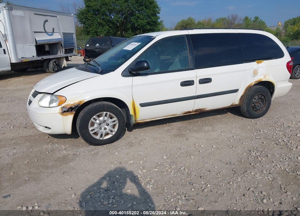 2005 DODGE GRAND CARAVAN SE VIN: 1D4GP24R95B180754