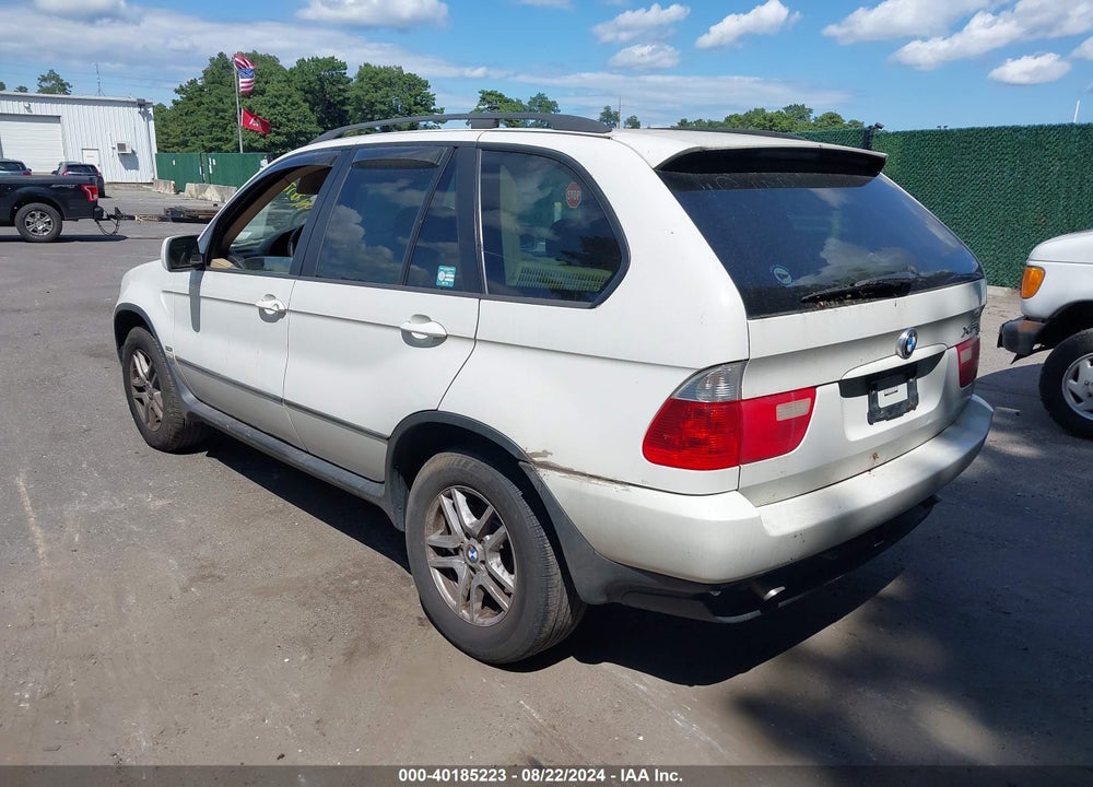 2005 BMW X5 3.0I VIN: 5UXFA13525LY02316