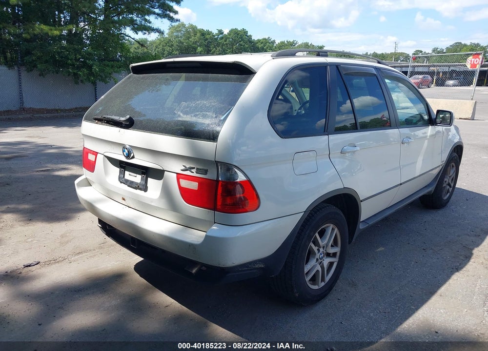 2005 BMW X5 3.0I VIN: 5UXFA13525LY02316