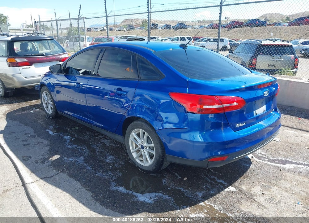 2018 FORD FOCUS SE VIN: 1FADP3F2XJL260144